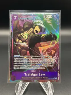 Trafalgar Law Alt Art OP12-073 NM One Piece Card Game English - Image 1