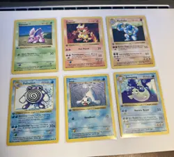 Six 1st Edition Shadowless Base Set Pokemon Cards🔥 - Image 1