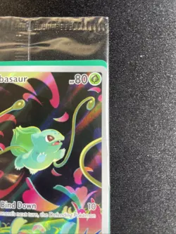 Bulbasaur 133/132 Me01: Mega Evolution Holo Pokemon Card, NM - Image 4