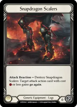 FAB Snapdragon Scalers - Welcome to Rathe (1st Edition) Card # 154 - Image 1