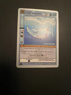 Metazoo - Iliamna Lake Monster 104/163 Nightfall Non Holo Playtester Card (NM) - Image 1