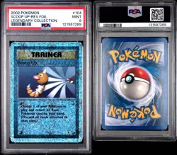 PSA 9 Scoop Up Reverse Holo Legendary Collection 2002 Pokemon Card #104 - Image 3