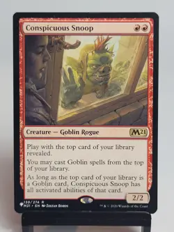 Magic The Gathering - The List: Core Set 2021 - Conspicuous Snoop - Image 1