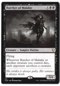 Butcher of Malakir 741 CLB MTG NM - Image 1