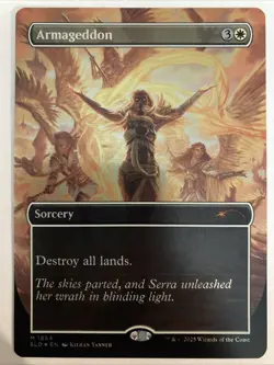 Armageddon - Kieran Yanner - FOIL Magic The Gathering - Secret Lair 1854 - Image 1