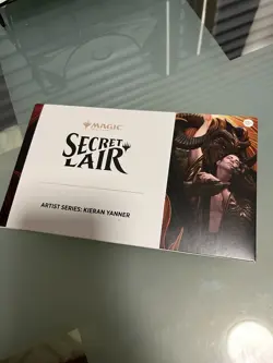 MTG Magic the Gathering Secret Lair Artist Series Kieran Yanner Demonic Tutor - Image 1