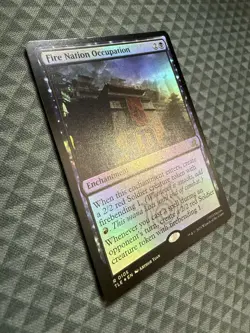 MTG Fire Nation Occupation #0105 Foil Rare Avatar: The Last Airbender: E-L (TLE) - Image 2