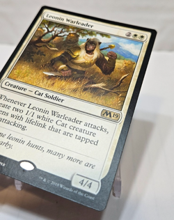 Leonin Warleader Magic 2019 M19 MTG Magic The Gathering 325 - Image 2