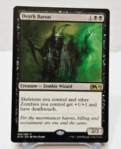 Death Baron Magic 2019 M19 MTG Magic The Gathering 341 - Image 1