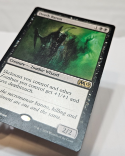 Death Baron Magic 2019 M19 MTG Magic The Gathering 341 - Image 2