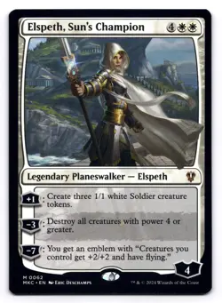 Elspeth, Sun's Champion NM Commander: Murders at Karlov Manor 0062 MTG Regular - Image 1