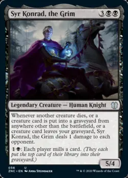 Hero Deal, English - 1 x MTG Syr Konrad, the Grim Commander: Zendikar Rising - Image 1