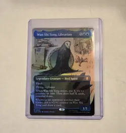 MTG Wan Shi Tong, Librarian TLA Avatar: The Last Airbender Borderless Foil 0320 - Image 1