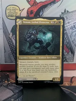 Magic The Gathering Eddie Brock MTG Marvel's Spider-Man Regular NM Never Played - Image 2