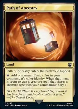 Hero Deal, French - 4 x MTG Path of Ancestry Universes Beyond: Doctor Who - Image 1