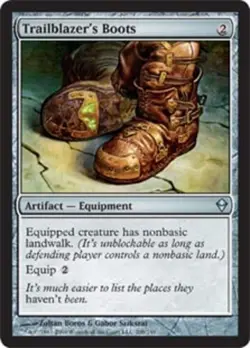 Hero Deal, English - 1 x MTG Trailblazer's Boots Zendikar - Image 1