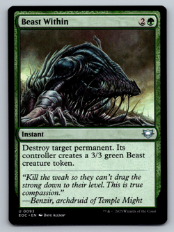 Beast Within U 0093 Edge of Eternities Regular - Image 1