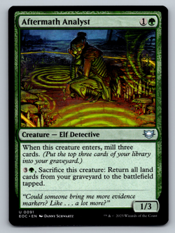 Aftermath Analyst U 0091 Edge of Eternities Regular - Image 1