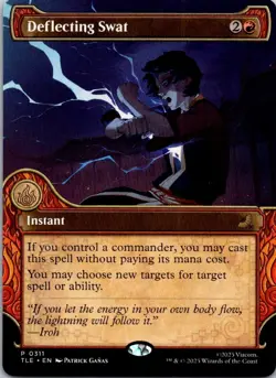 Deflecting Swat (Showcase) Avatar: The Last Airbender: Eternal-Legal Regular MTG - Image 1