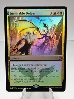 FOIL - MTG - Inevitable Defeat #194 - Tarkir: Dragonstorm - Image 1