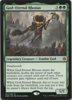 God-Eternal Rhonas M War of the Spark 163 LP-NM MTG - Image 1