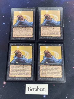 1x MTG Beta Drain Life from Estate Collection - Image 1