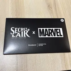 MTG Secret Lair x Marvel Deadpool Rainbow Foil Edition NEW SEALED - Image 1