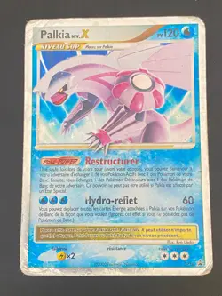 CARTE POKEMON PALKIA NIV.X DP21 FR ULTRA RARE DP PROMO - POOR - Image 1