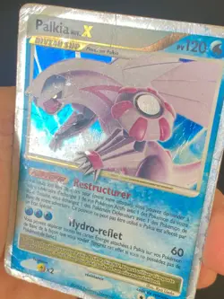 CARTE POKEMON PALKIA NIV.X DP21 FR ULTRA RARE DP PROMO - POOR - Image 3