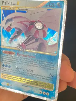 CARTE POKEMON PALKIA NIV.X DP21 FR ULTRA RARE DP PROMO - POOR - Image 4