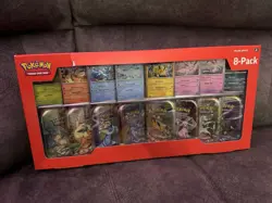 Pokemon TCG - Prismatic Evolutions 8 Mini Tin Set - New - Image 1