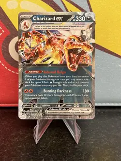 Pokemon TCG - 2024 Charizard ex 54/091 - Double Rare Holo - Paldean Fates - Mint - Image 1