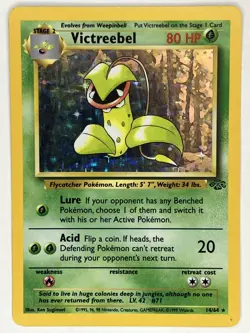 Victreebel LP 14/64 Unlimited Jungle Pokemon TCG Holo - Image 1