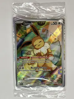 Eevee NM SEALED 173 Sv: Scarlet & Violet Promo 173 Pokemon TCG Holo - Image 1