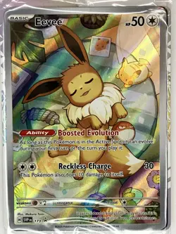 Eevee NM SEALED 173 Sv: Scarlet & Violet Promo 173 Pokemon TCG Holo - Image 2