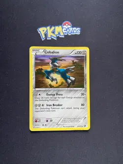 Pokemon TCG Cobalion Legendary Treasures 91/113 Holo Rare MP. - Image 1