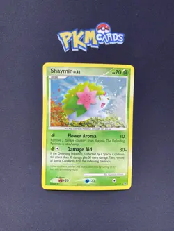 Pokemon TCG Shaymin Platinum 14/127 Holo Rare MP. - Image 1