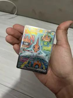 Pokemon TCG Phantasmal Flames Rotom Full Art Mint Condition 126/094 - Image 4