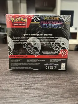 Pokemon TCG: Phantasmal Flames Mega Evolution Factory Sealed Booster Box - Image 2