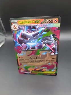 Pokemon TCG Mega Charizard Ex 013/094 Phantasmal Flames Double Rare Pack Fresh - Image 3