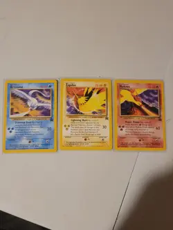 Pokemon Legendary Birds Set Articuno Zapdos Moltres Promos - Image 2