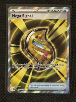 Mega Signal 171/132 Pokemon TCG: Mega Evolution Near Mint (NM) Full Art - Image 1