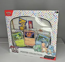 Nintendo Pokemon TCG Scarlet & Violet - 151 Poster Collection Box - 3 Packs 820650853166 - Image 1