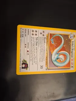 2000 Pokemon Gym Heroes Unlimited #4 Erika's Dragonair HOLO WOTC Vintage - Image 4
