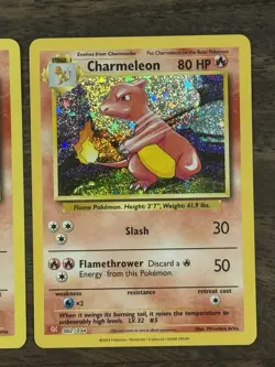 Charmander 001/034 + Charmeleon 002/034 CLC 🔥 Classic Collection NM Pokemon TCG - Image 3