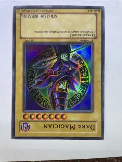 Dark Magician SYE-001 Yugi Evolution 1st Edition Yugioh Card Super Rare Holo - Image 3