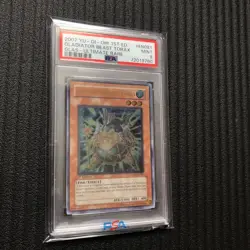 Yugioh! Gladiator Beast Torax GLAS-EN081 Ultimate Rare 1st Edition PSA MINT 9 - Image 1