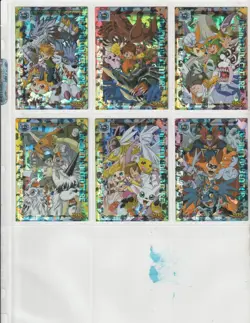 DIGIMON ADVENTURE (Japan) Series 2 - HOLO FOIL Cards Single and COMPLETE SET - Image 2