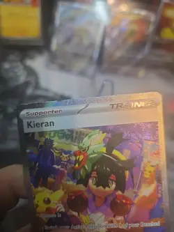 Pokemon TCG Kieran Sir 218/167SV06: Twilight Masquerade Holo Card - Image 2