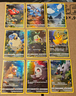 Pokemon TCG Crown Zenith Galarian Gallery Full Art Set of 9 Cards GG26 - GG34 NM - Image 3